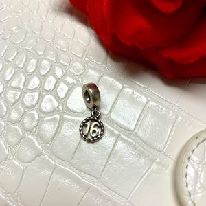 Pandora Sweet 16 Number Charm 💎